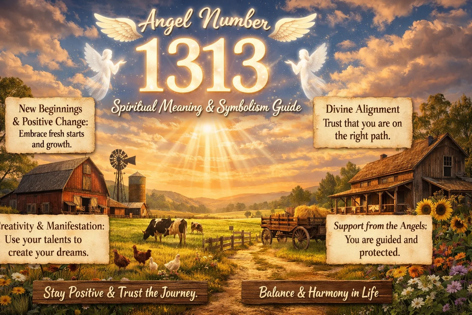 Angel Number 1313 Spiritual Meaning and Symbolism Guide