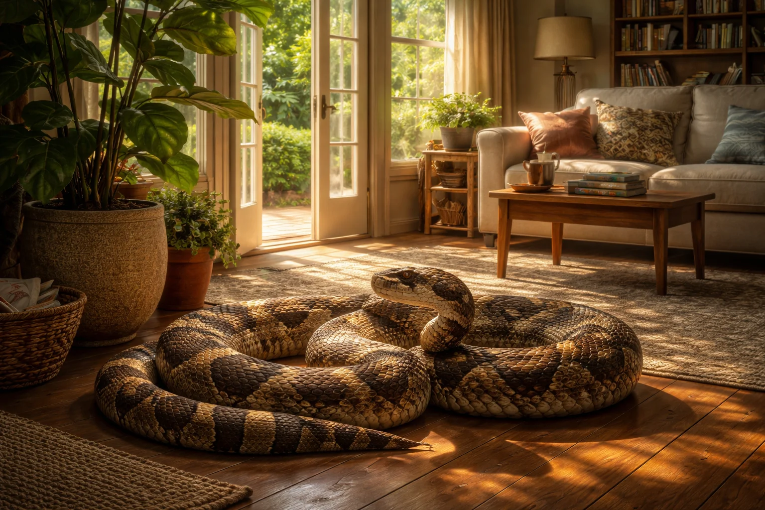 Snake in House Spiritual Meaning and Symbolism