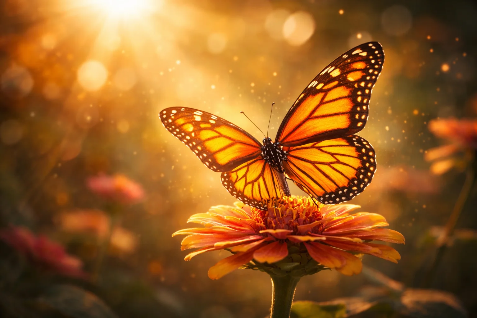 Spiritual Meaning of Orange and Black Butterfly