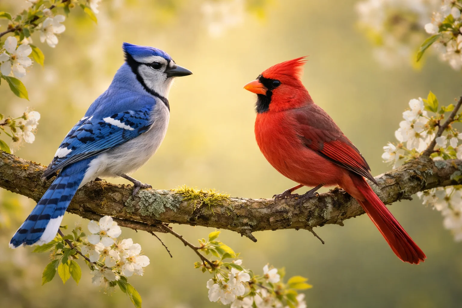Spiritual Meaning of Seeing a Blue Jay and Cardinal Together