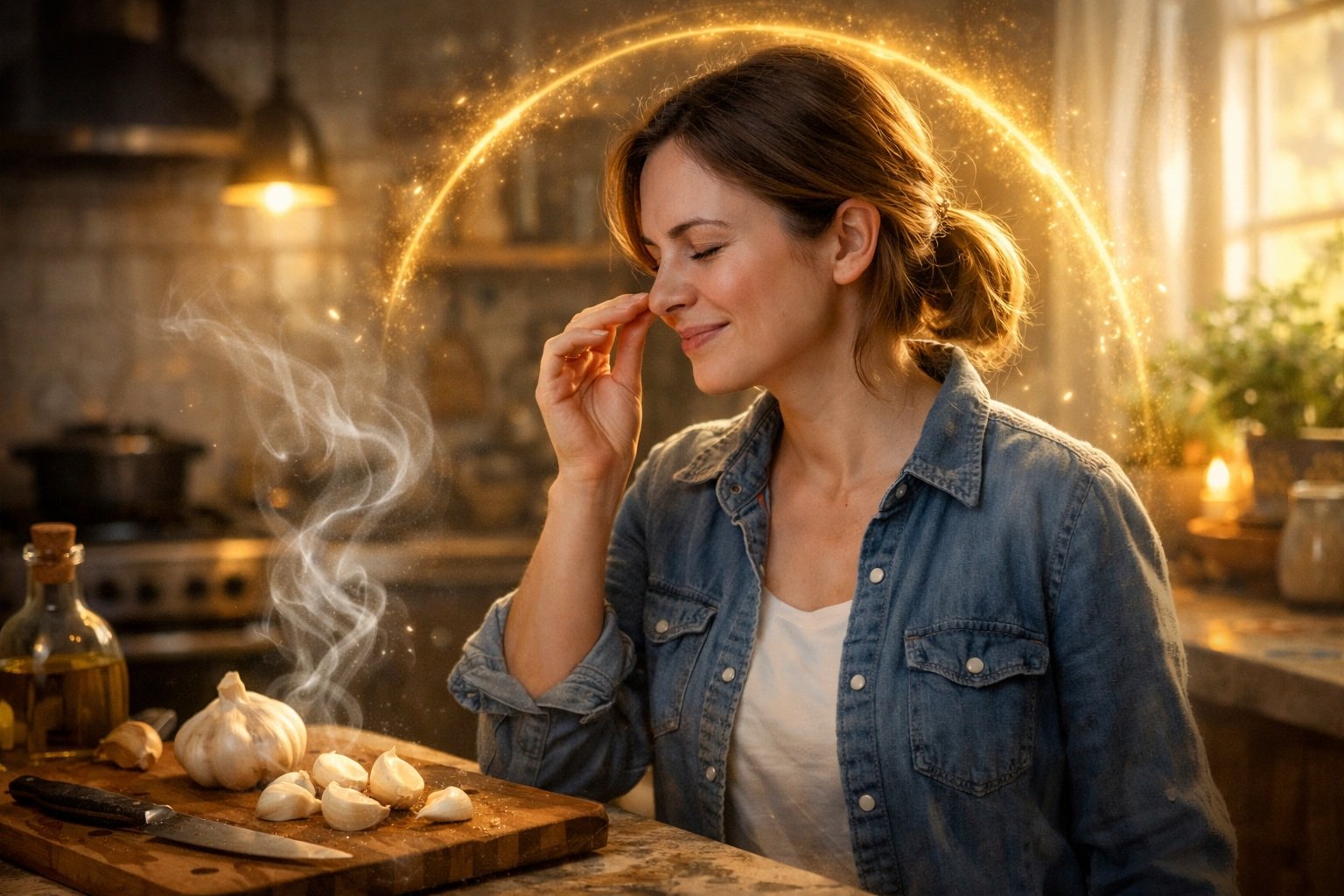 Symbolism and Spiritual Meaning of Smelling Garlic