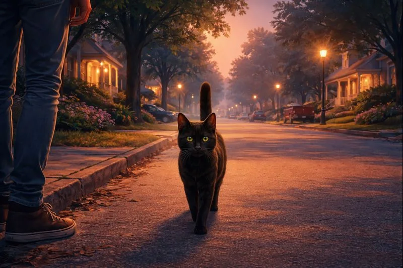 When a Stray Black Cat Chooses You: Spiritual Meaning