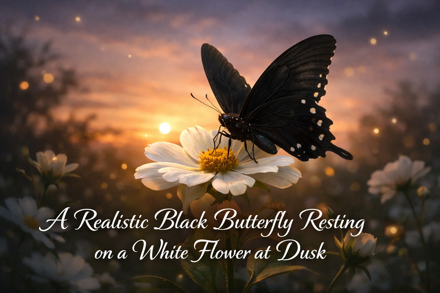 Black Butterfly Spiritual Meaning and Symbolic