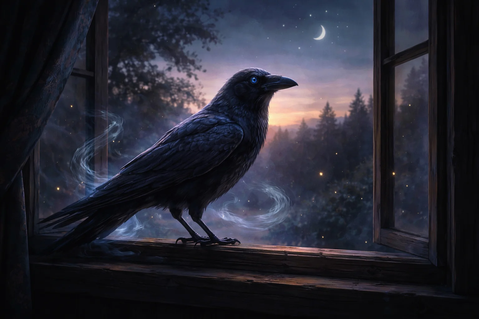 Spiritual Meaning of Crow Tapping on Window