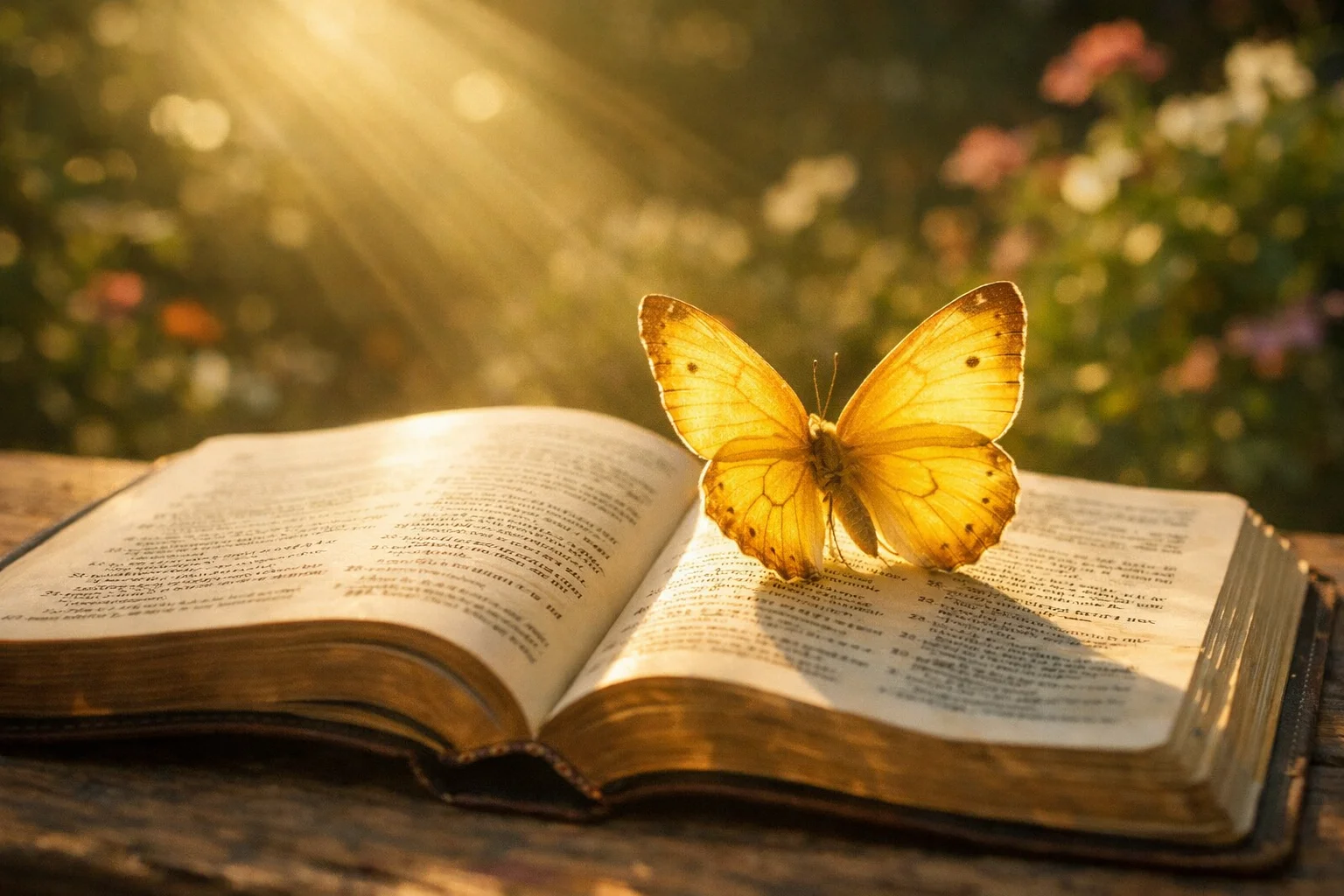 Spiritual Yellow Butterfly Meaning in the Bible