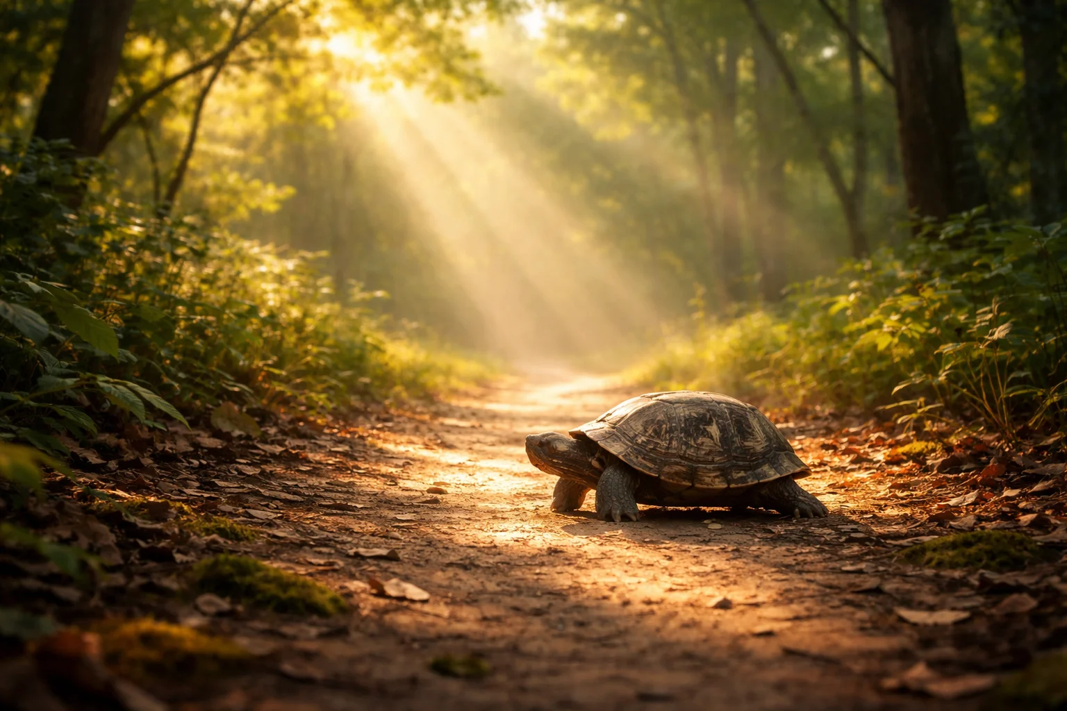 Symbolic and Spiritual Meaning of a Turtle Crossing Your Path