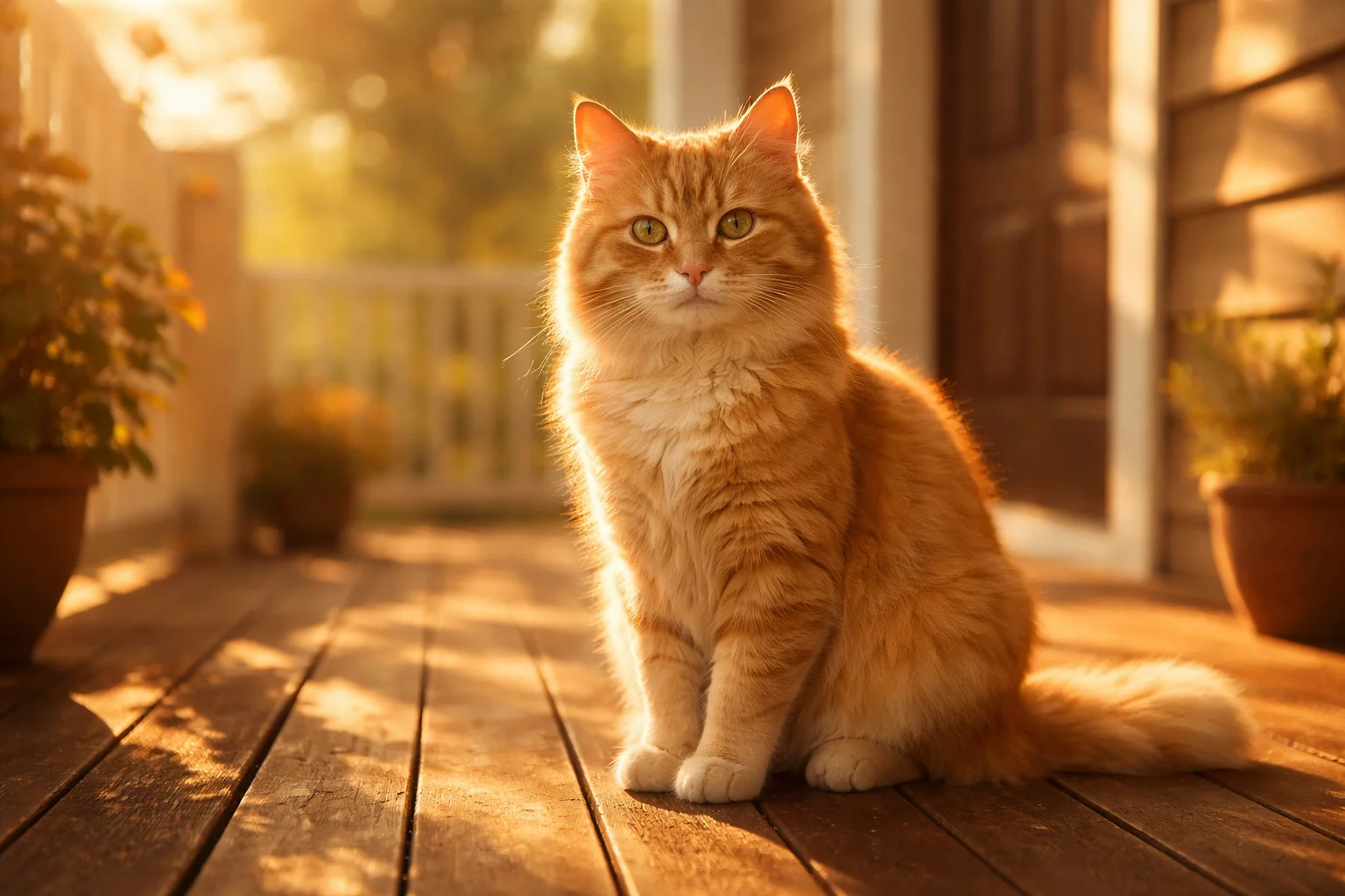 Symbolism and Spiritual Meaning of Orange Cat