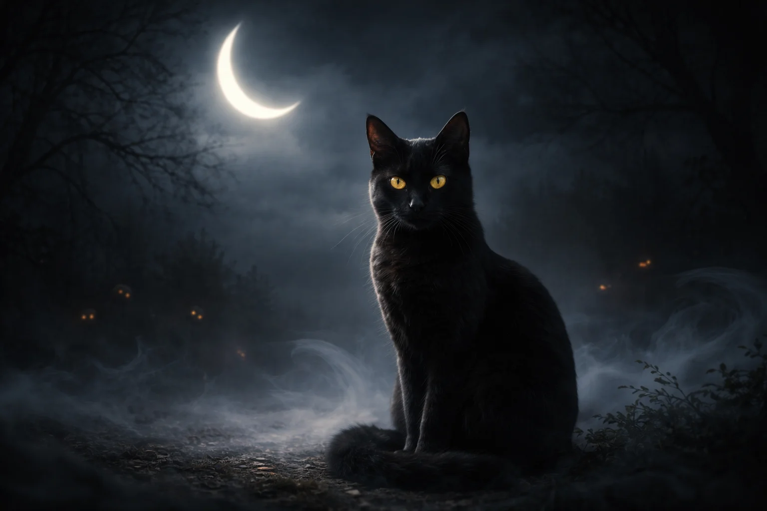 Black Cat Symbolism Meaning l Magic and Mystery of Black Cats