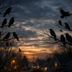 Crows Gathering in Large Numbers Spiritual Meaning