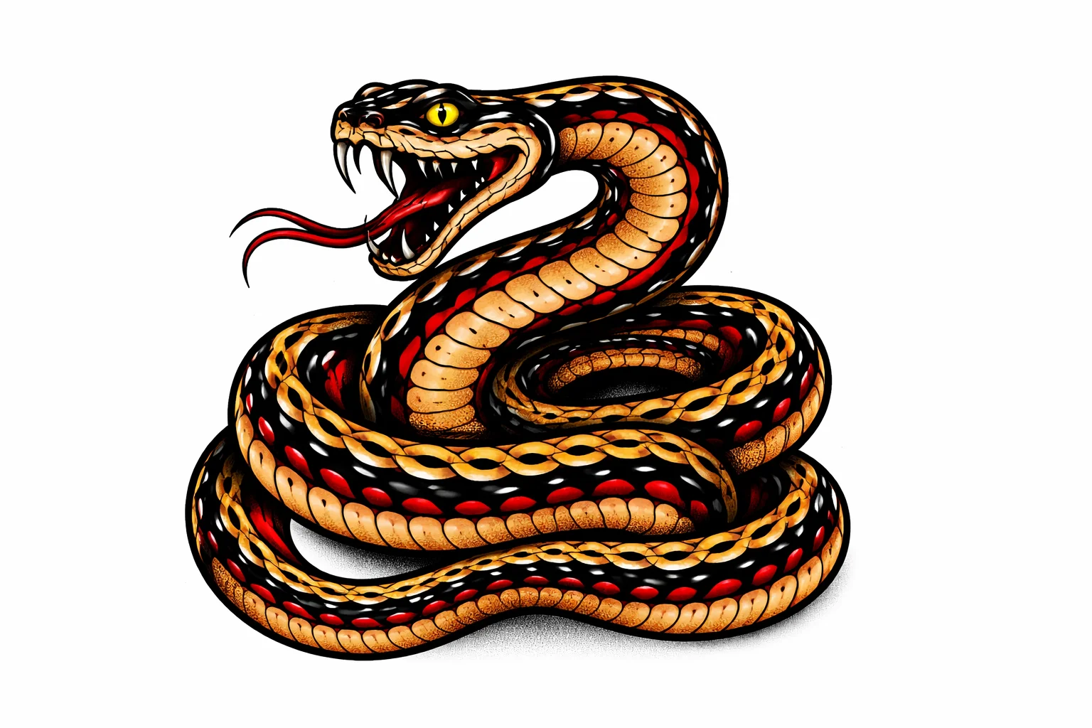 Snake Tattoo Meaning and Spiritual Symbolism