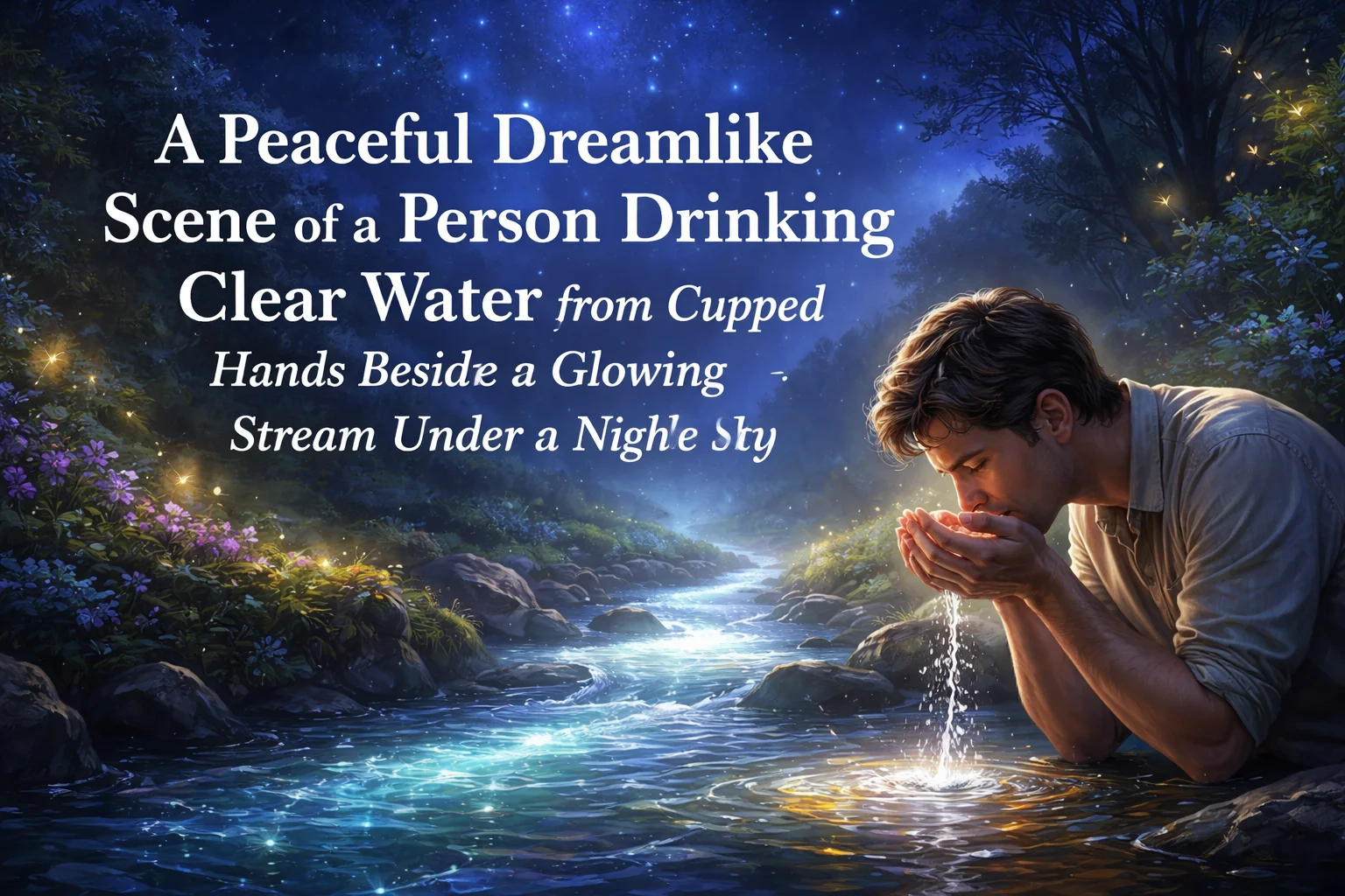 Spiritual Meaning of Drinking Water in a Dream