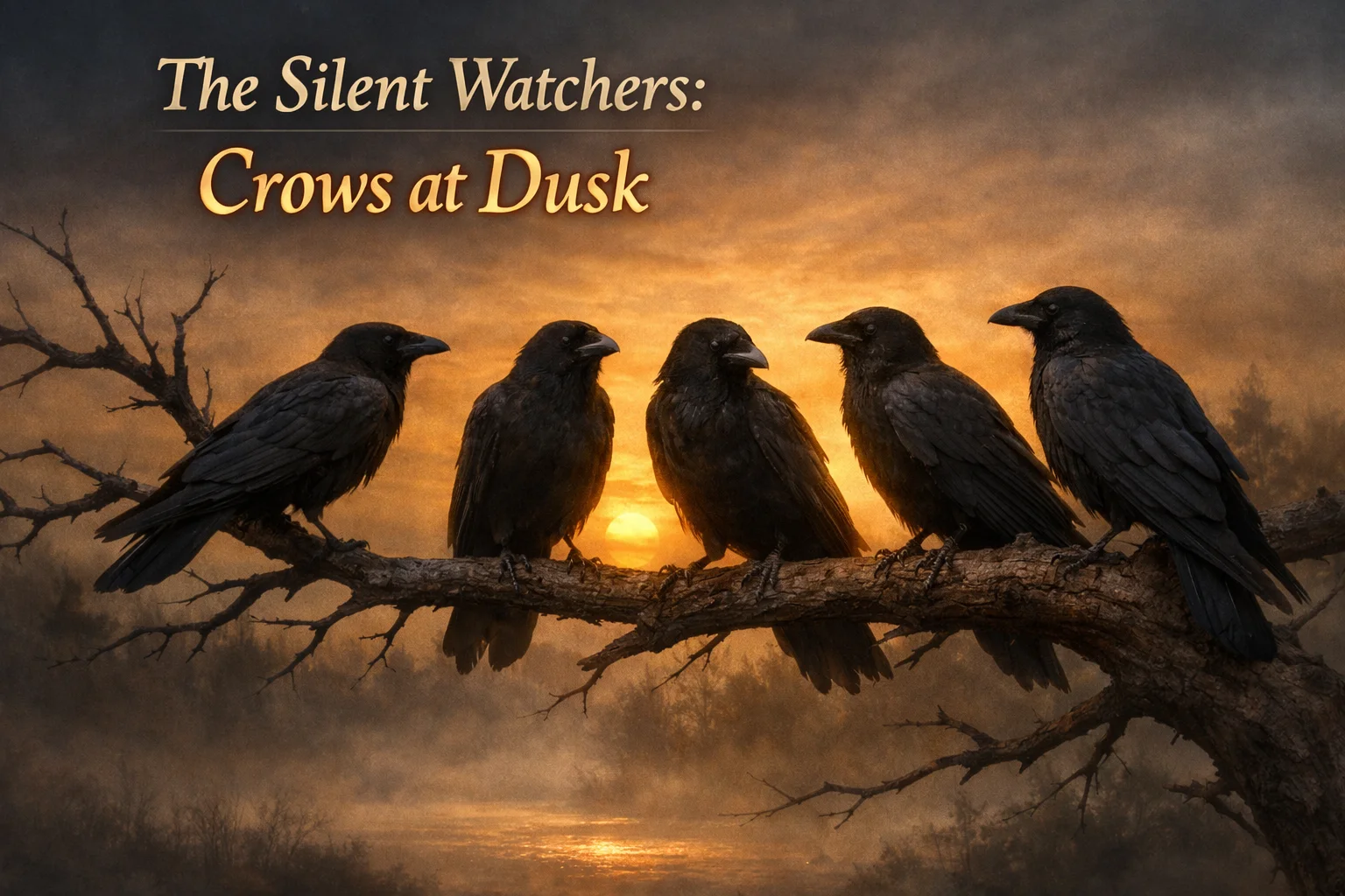 Symbolism and Spiritual Meaning of 4 Crows