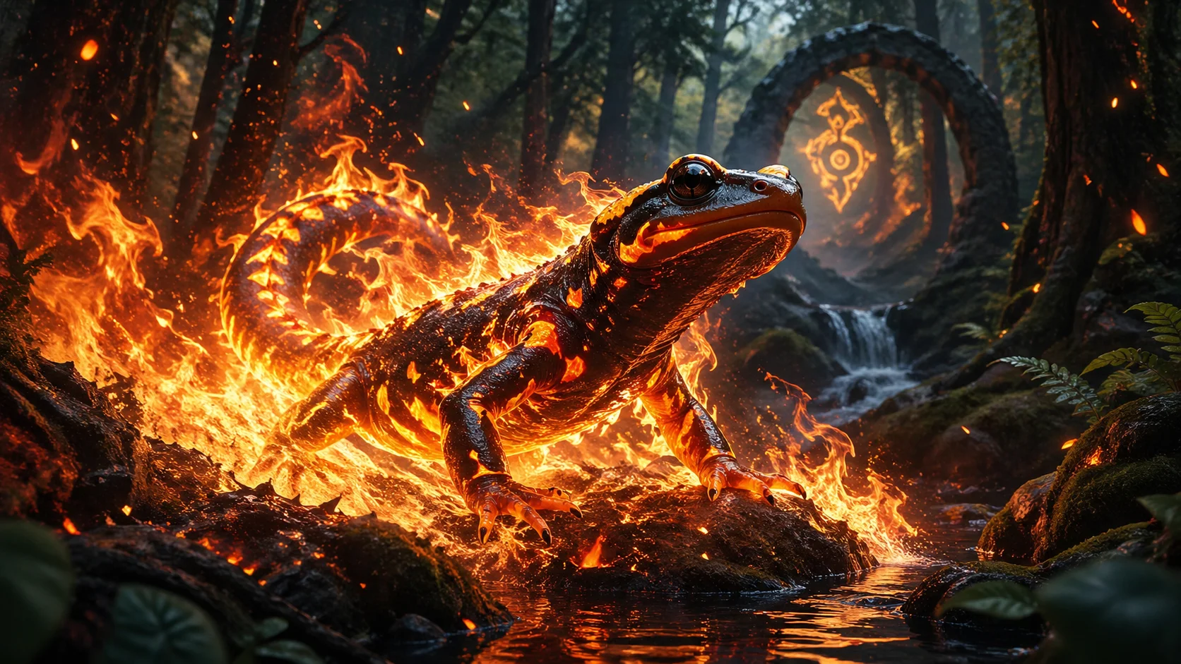 Spiritual Meanings of a Salamander