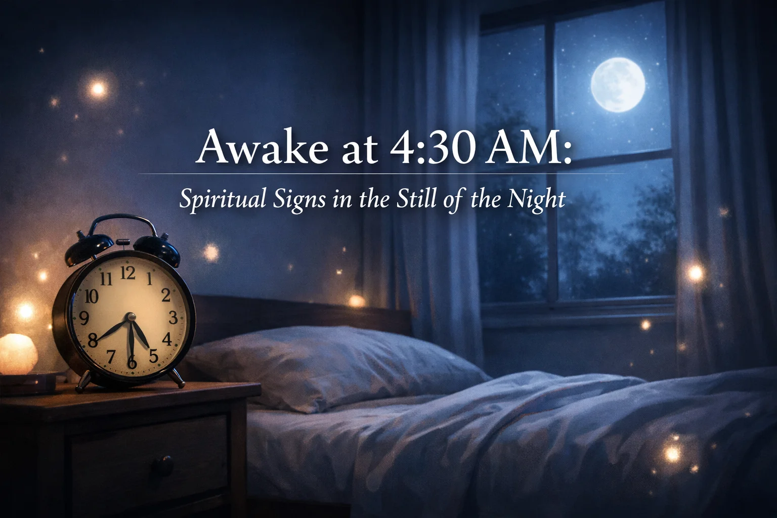 Spiritual Meanings of Waking Up at 4:30 AM