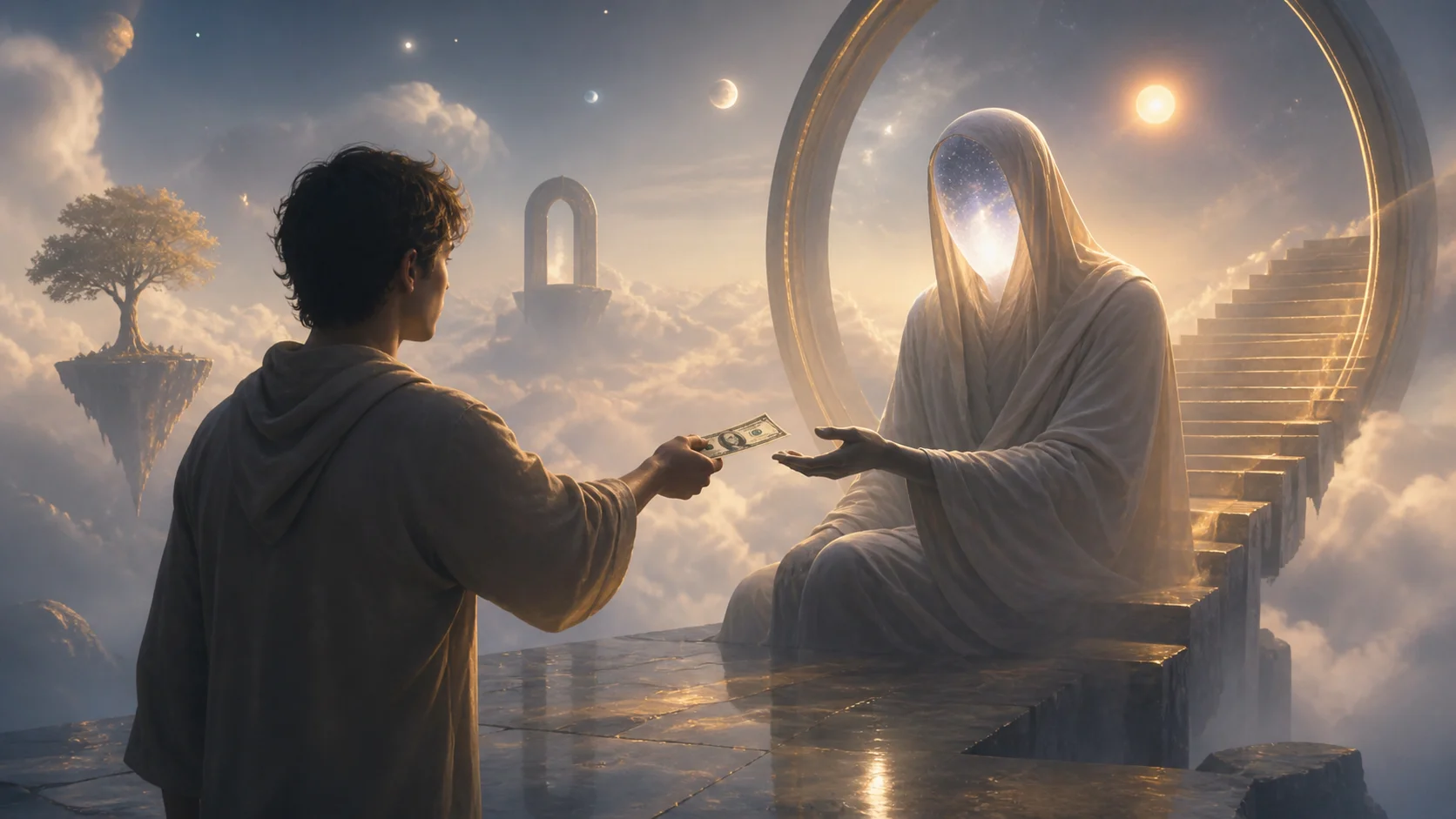 Spiritual Meanings of Giving Someone Money in a Dream Explained