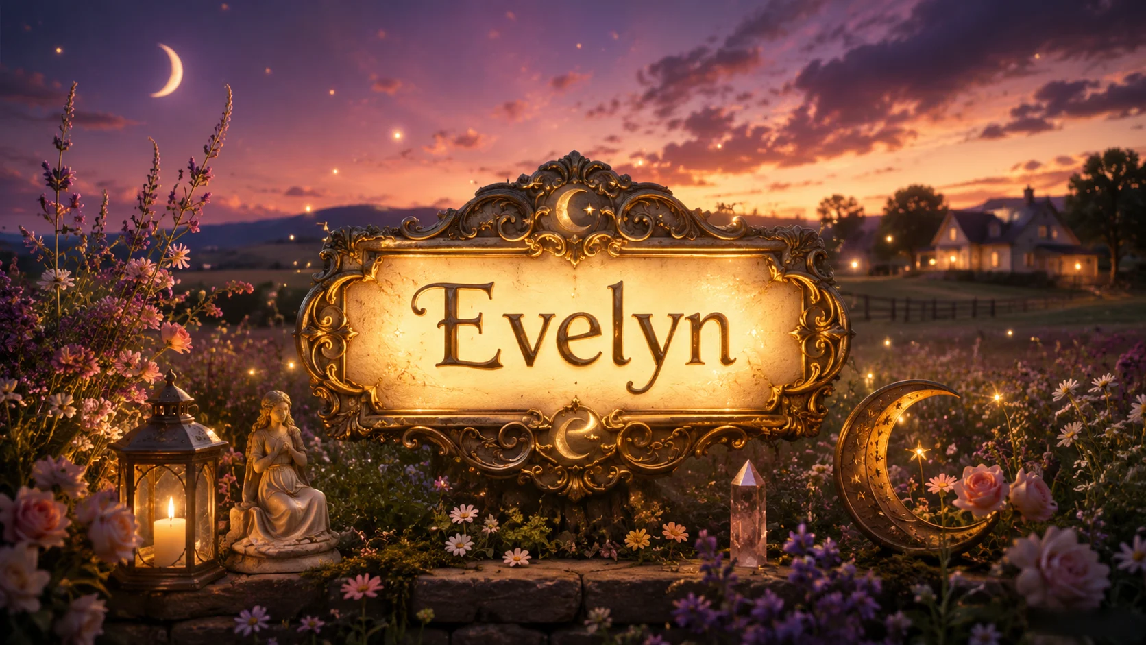 Spiritual Meanings Of The Name Evelyn