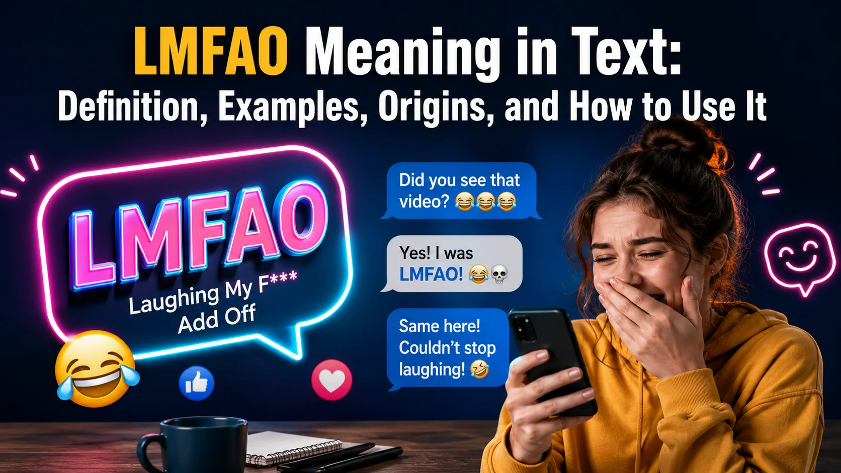 LMFAO Meaning in Text