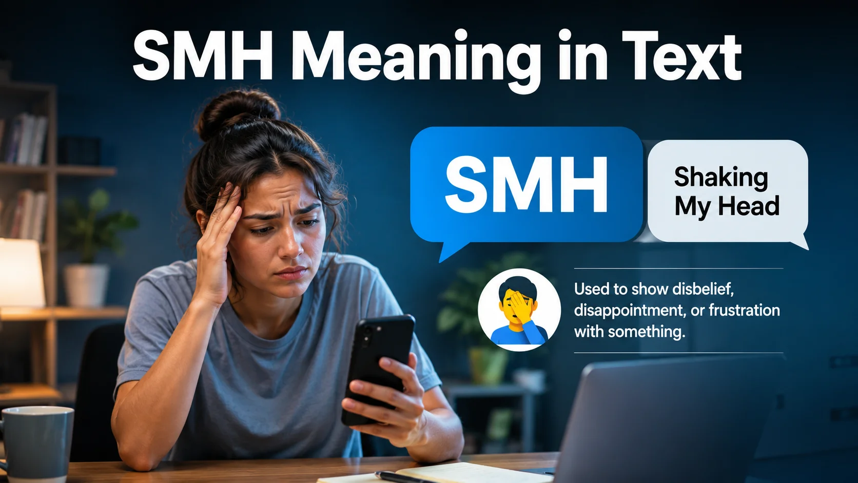 SMH Meaning in Text