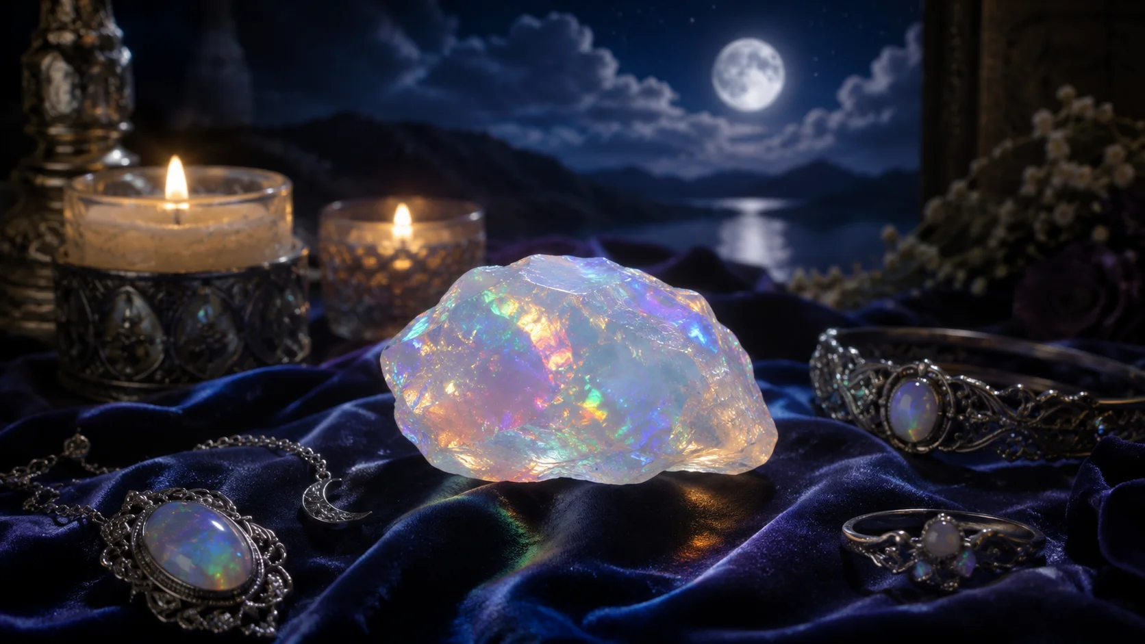 Spiritual Meanings Of White Opal