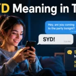 SYD Meaning in Text